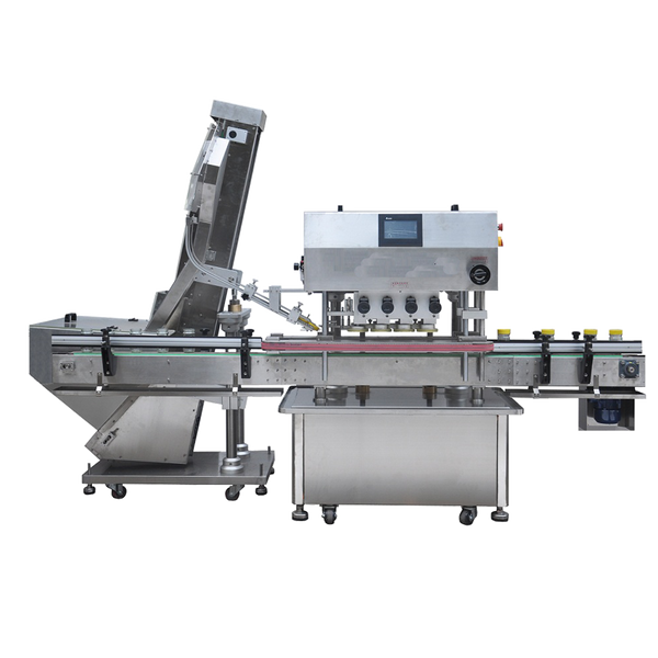 Automatic 8-Wheel Capping Machine - Full View | Tranfull