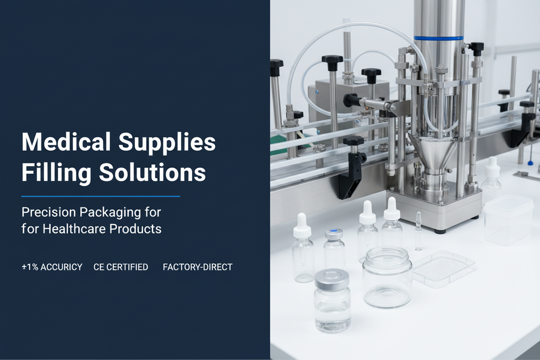 Medical Supplies Filling Solutions: Precision Packaging for Sterile, Sensitive & High-Value Products