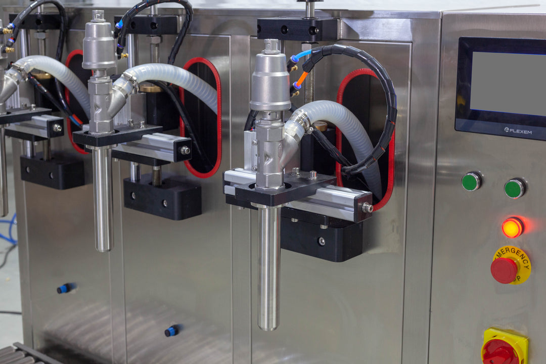 3-Head Gravity Bulk Filling Machine - Factory Photo 1 | Tranfull