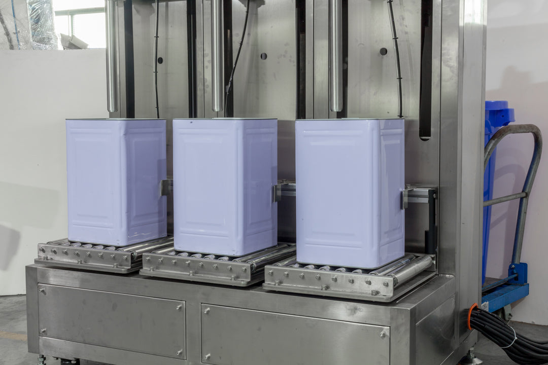3-Head Gravity Bulk Filling Machine - Factory Photo 2 | Tranfull