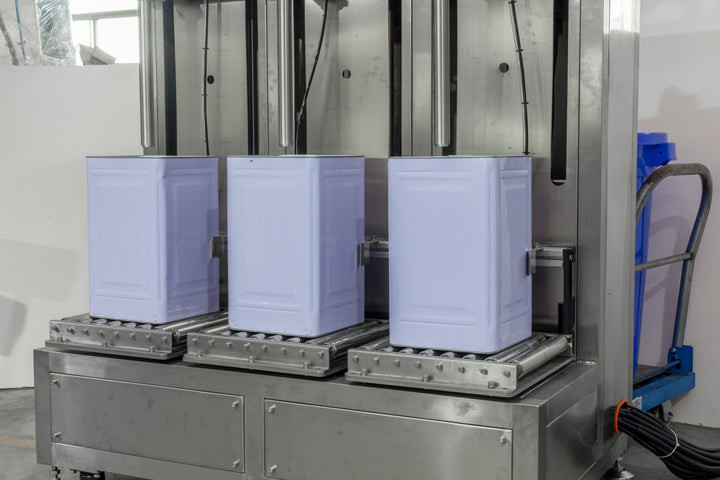 3-Head Gravity Bulk Filling Machine - Factory Photo 2 | Tranfull