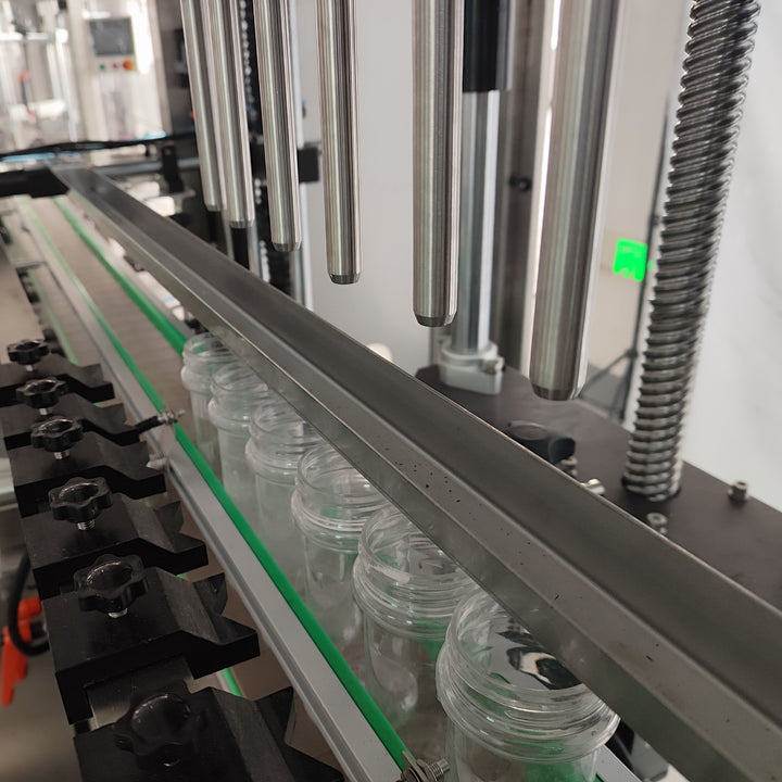 6-Head Gear Pump Liquid Filling Machine Filling Head Detail - Tranfull