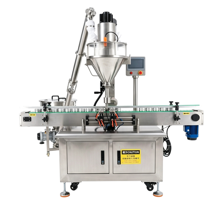 Auger filling machine for cheese powder production line - Tranfull