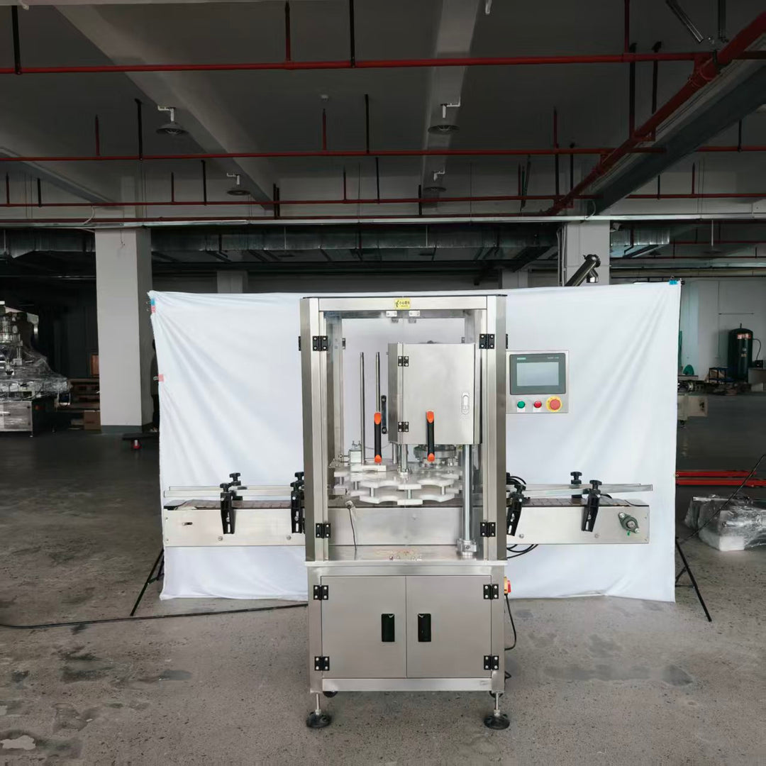Automatic can seamer emergency stop button and control box - Tranfull