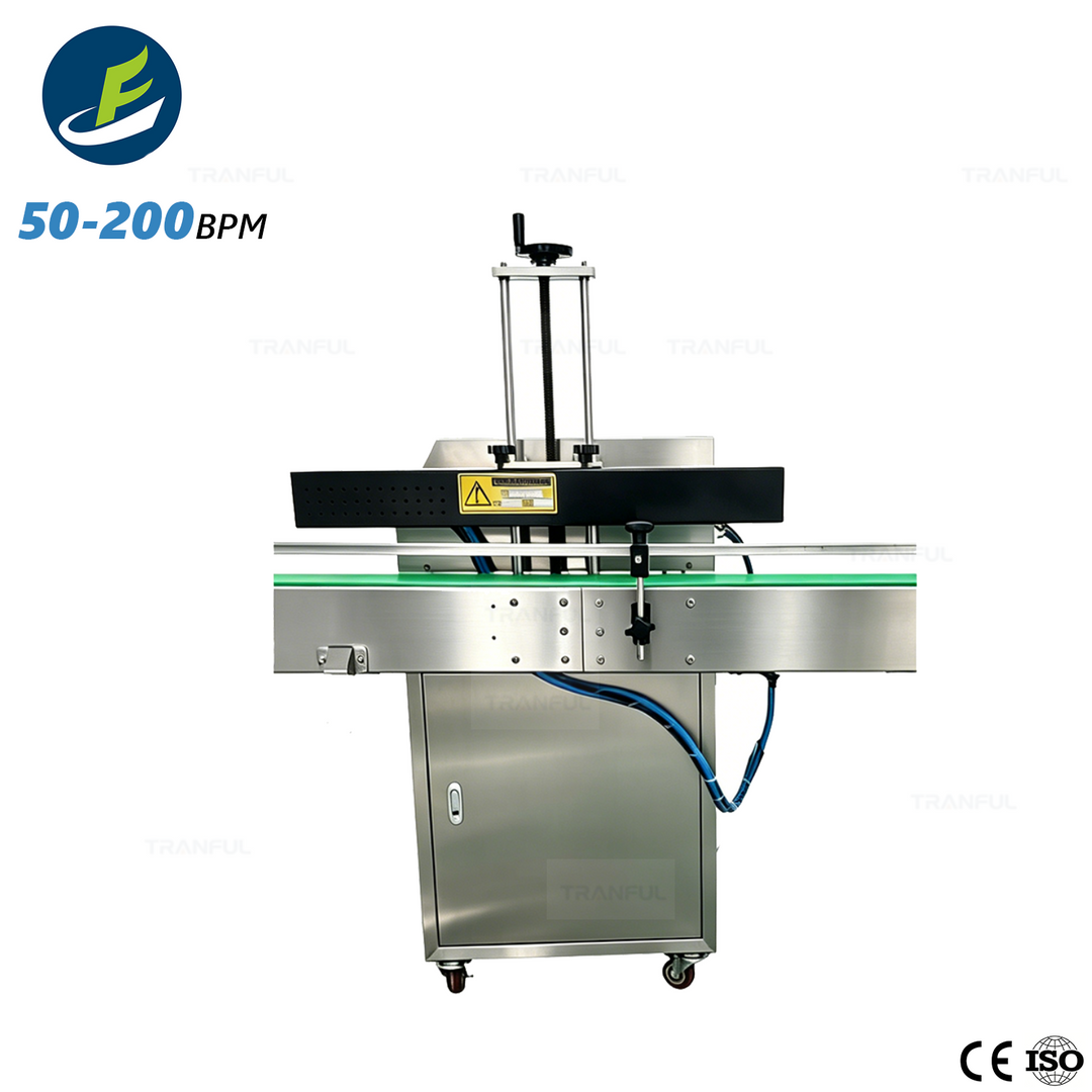 Automatic induction foil sealing machine 50-200BPM CE ISO certified - Tranfull