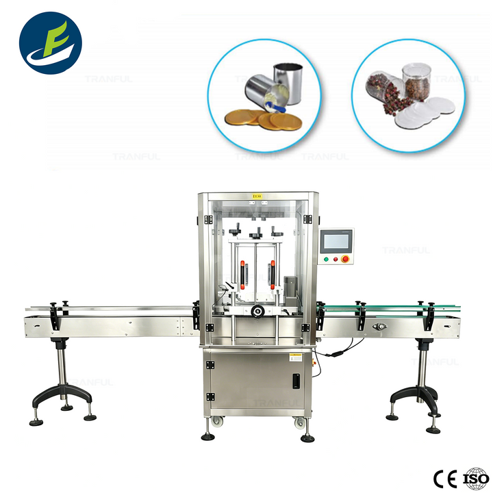 Automatic press-on capping machine inline snap capper CE ISO - Tranfull