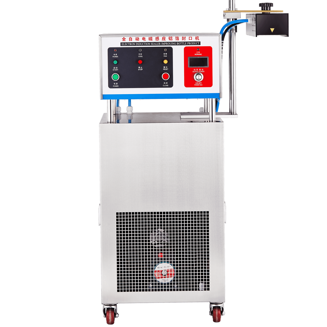 Induction sealing machine control panel and display - Tranfull