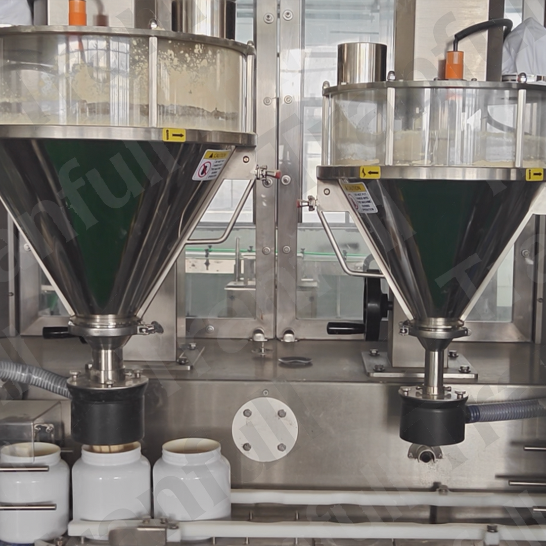 Precision auger powder filling machine and dosing station - Tranfull