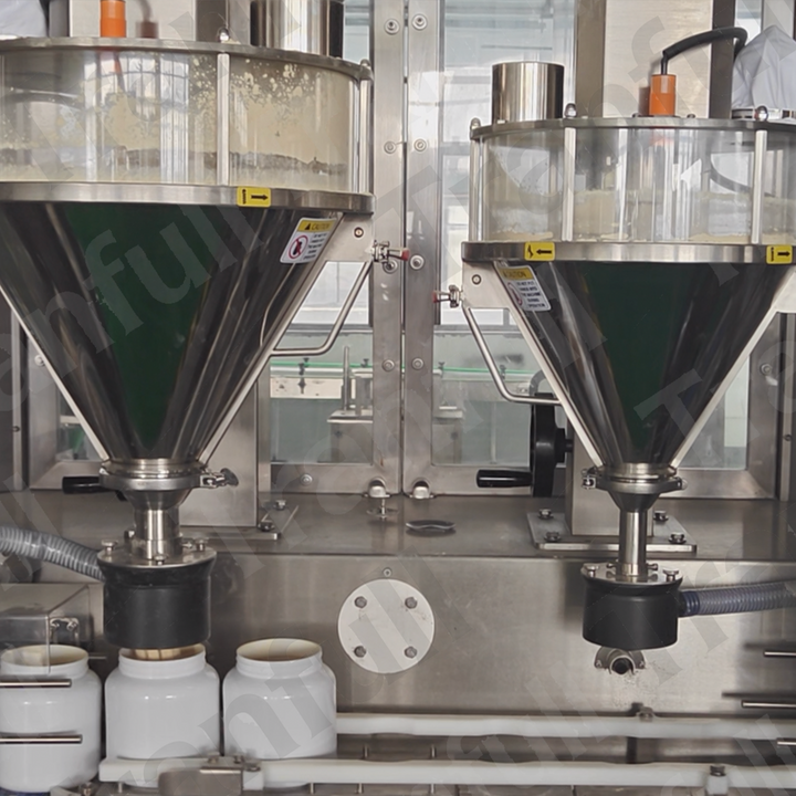Precision auger powder filling machine and dosing station - Tranfull