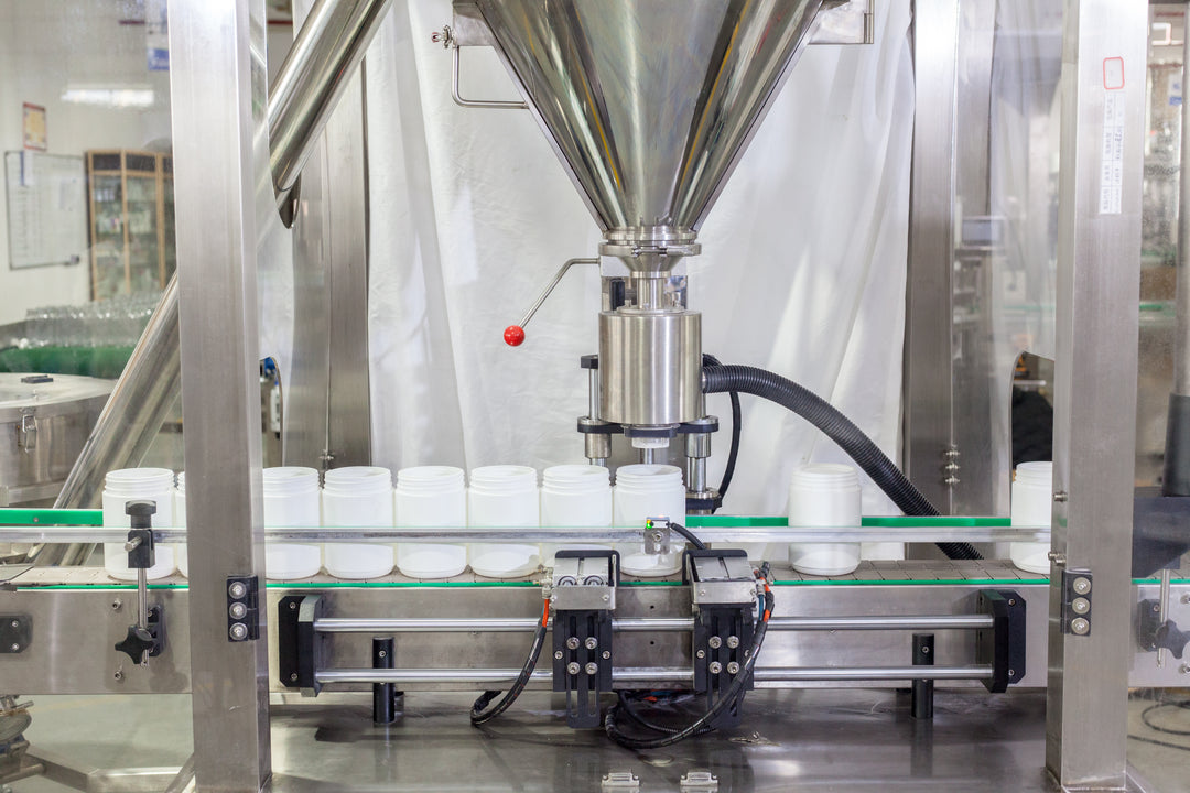 Auto Powder Filling Machine - Factory Operation Photo | Tranfull