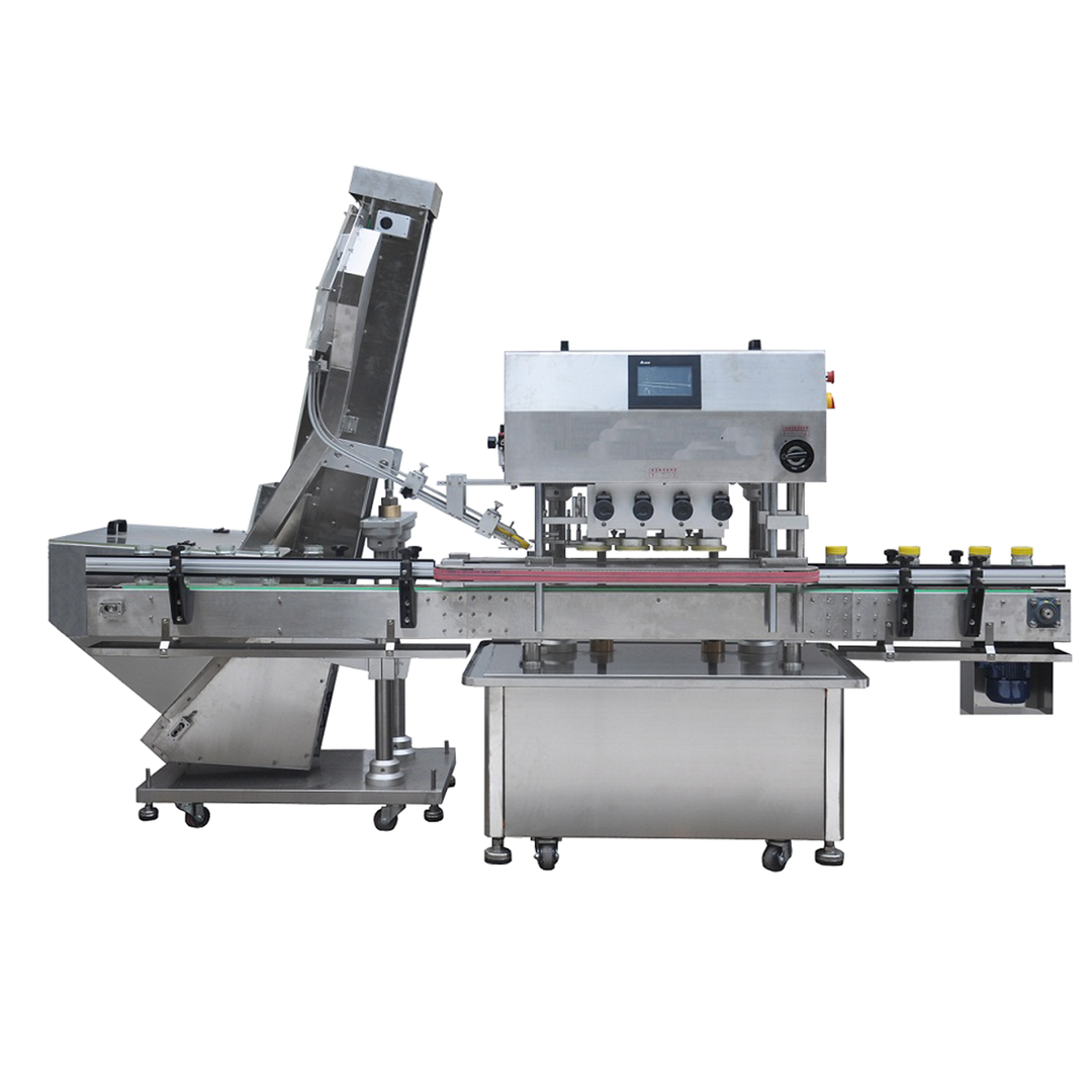 Automatic 8-Wheel Capping Machine - Full View | Tranfull
