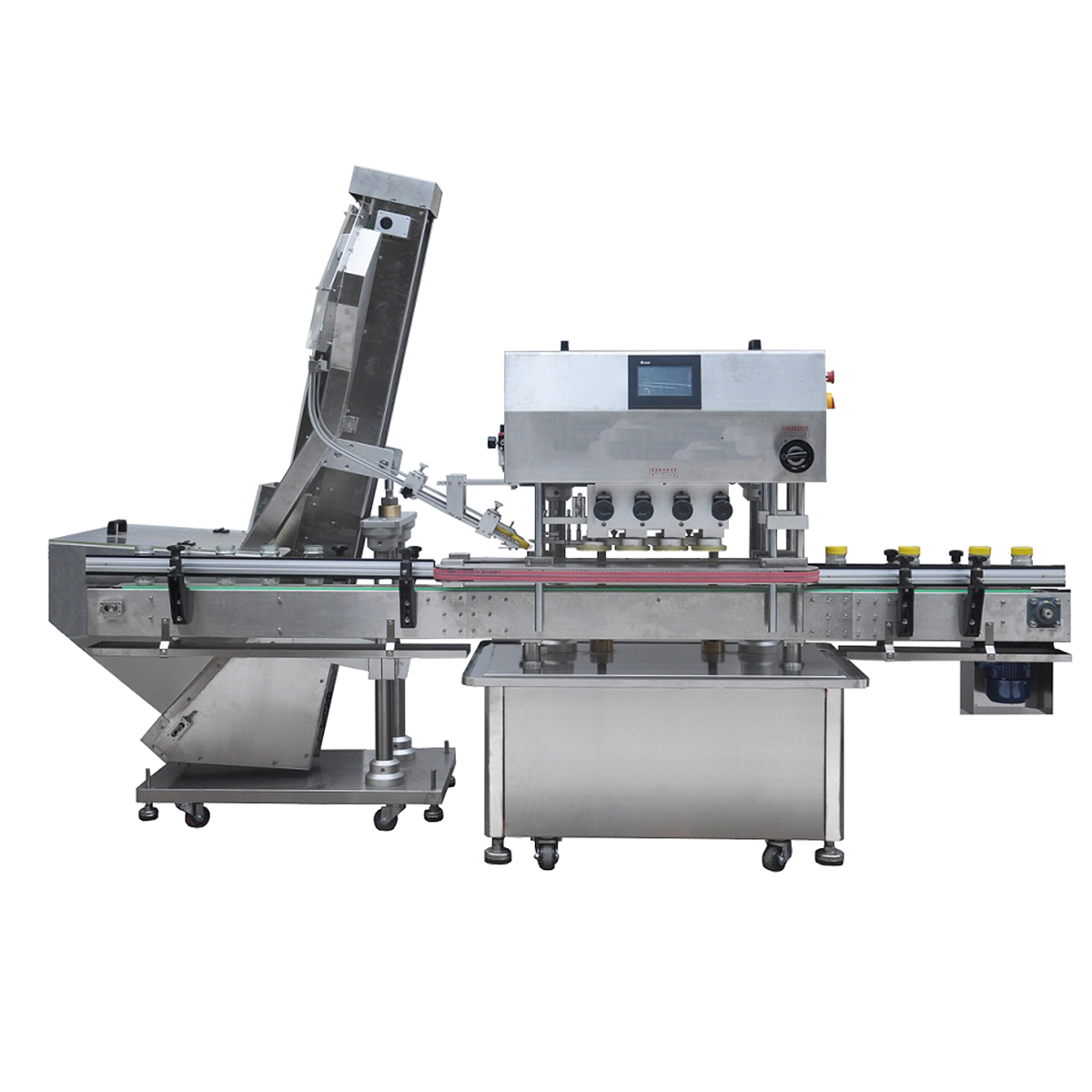 Automatic 8-Wheel Capping Machine - Full View | Tranfull