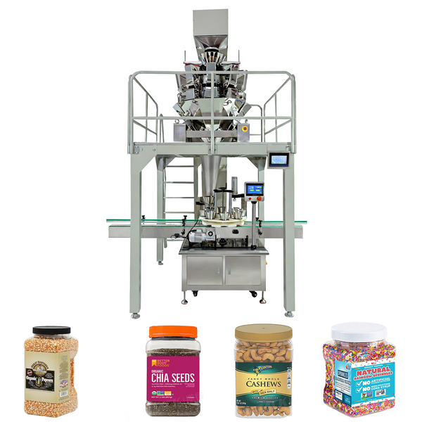 Automatic Rotary Granule Filling Machine - Full View | Tranfull
