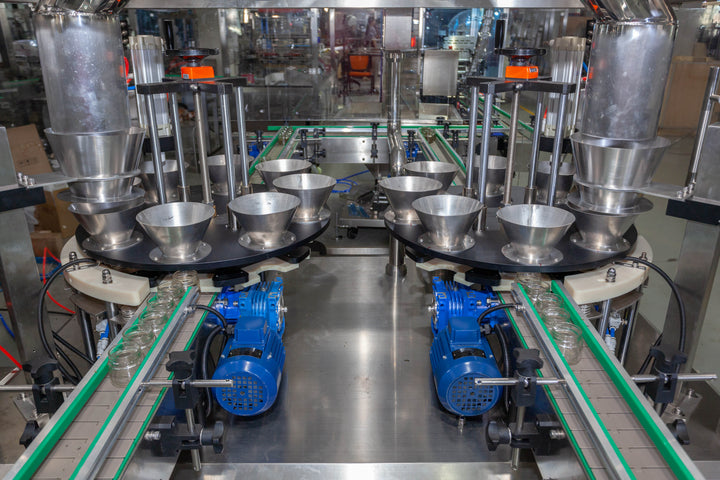 Double Turntable Granule Filling Machine - Filling Head Detail | Tranfull