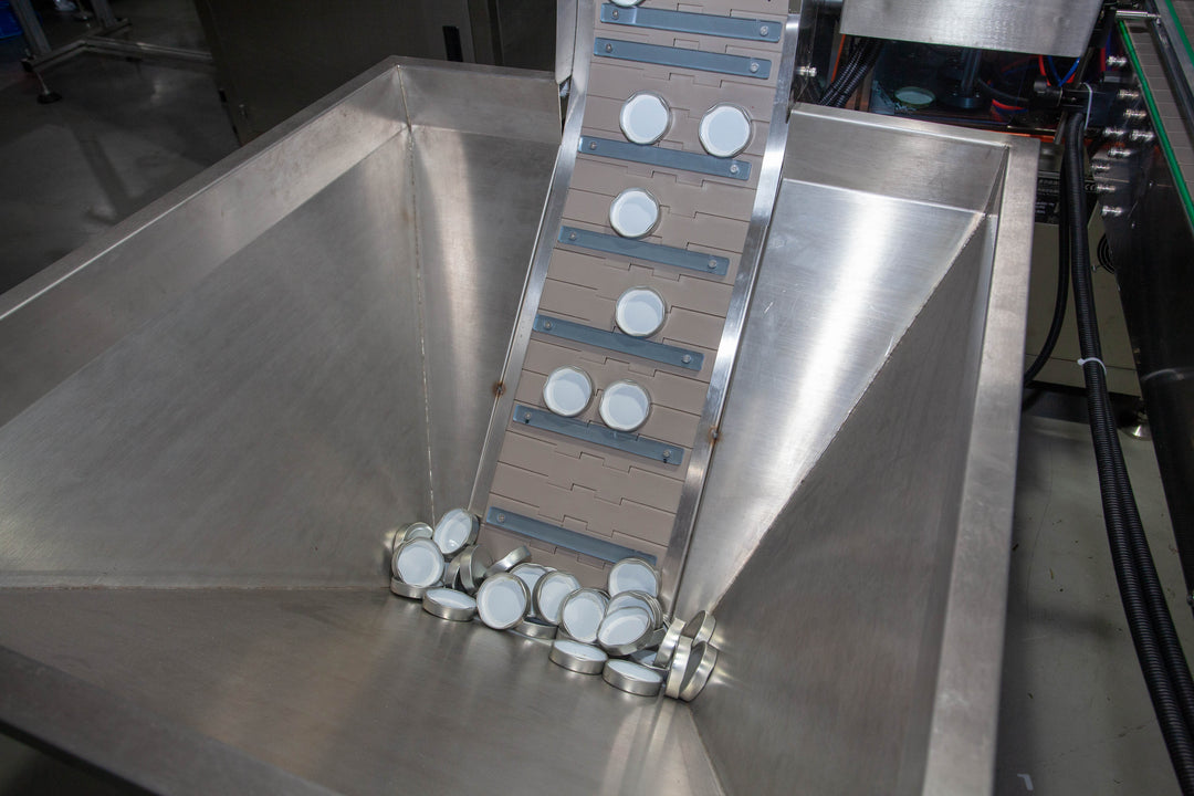 Double Turntable Granule Filling Machine - Factory Photo | Tranfull