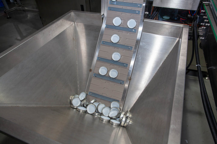 Double Turntable Granule Filling Machine - Factory Photo | Tranfull