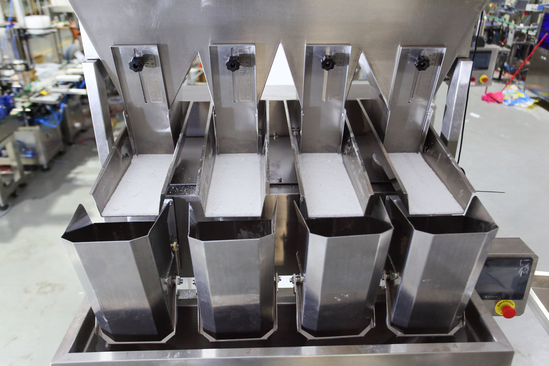 Grain Granule Linear Weighing Filler - Filling Head Detail 1 | Tranfull