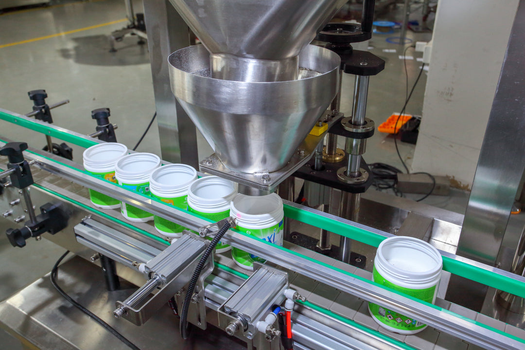 Grain Granule Linear Weighing Filler - Filling Head Detail 2 | Tranfull