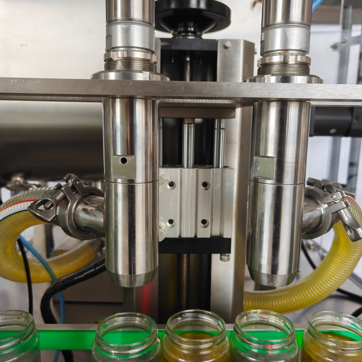 Liquid filling machine filling effect - sauce oil condiment - Tranfull