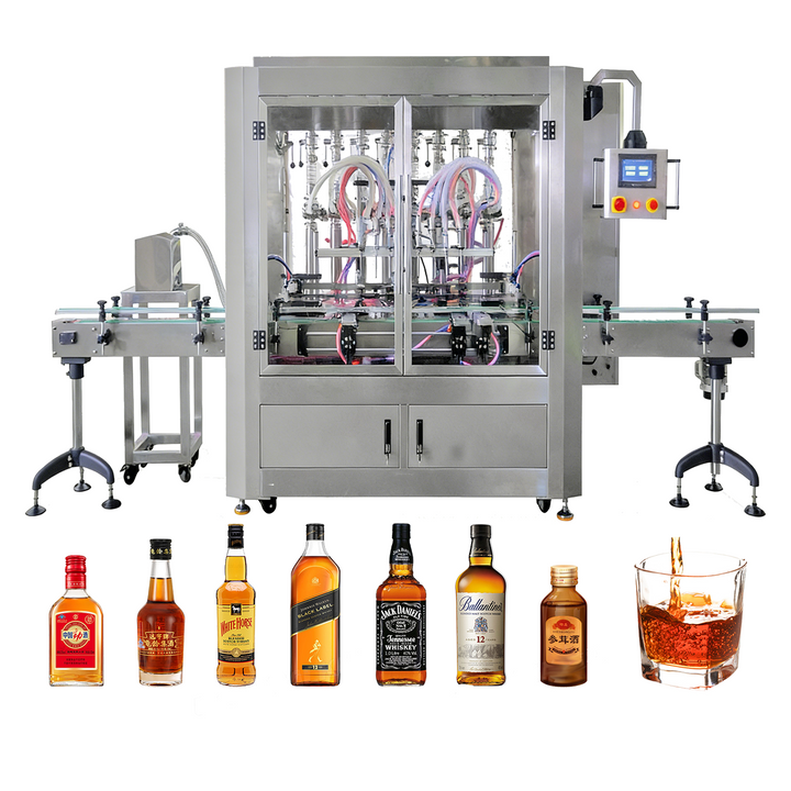 Liquor Wine Whiskey Automatic Liquid Filling Machine - Full View | Tranfull