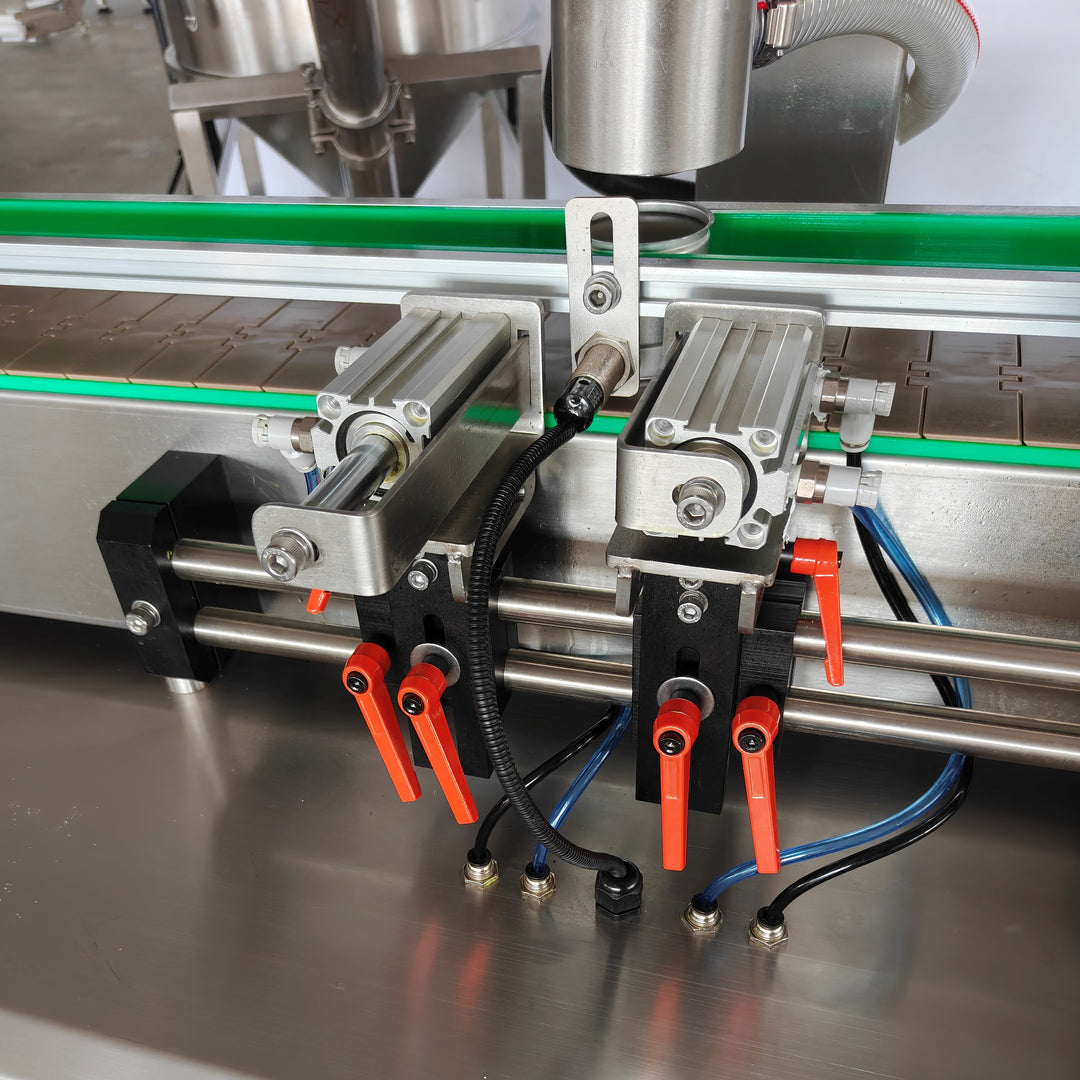 Auger screw detail of powder filling machine - Tranfull