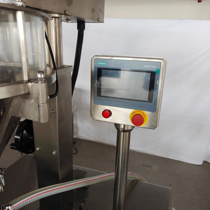 Control panel of matcha tea powder auger filling machine - Tranfull