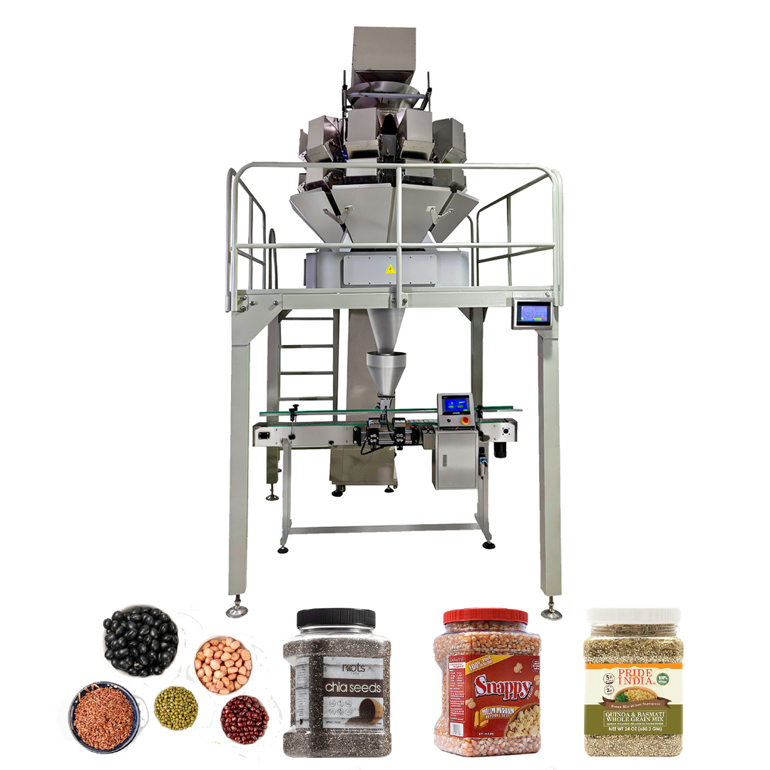 Multihead Weigher Granule Filling Machine - Full View | Tranfull