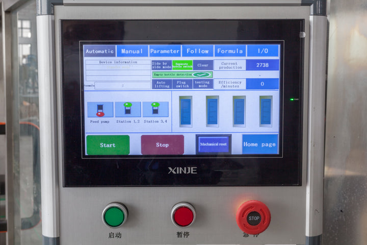 Peristaltic Pump Filling Machine - Touch Screen Control Panel | Tranfull