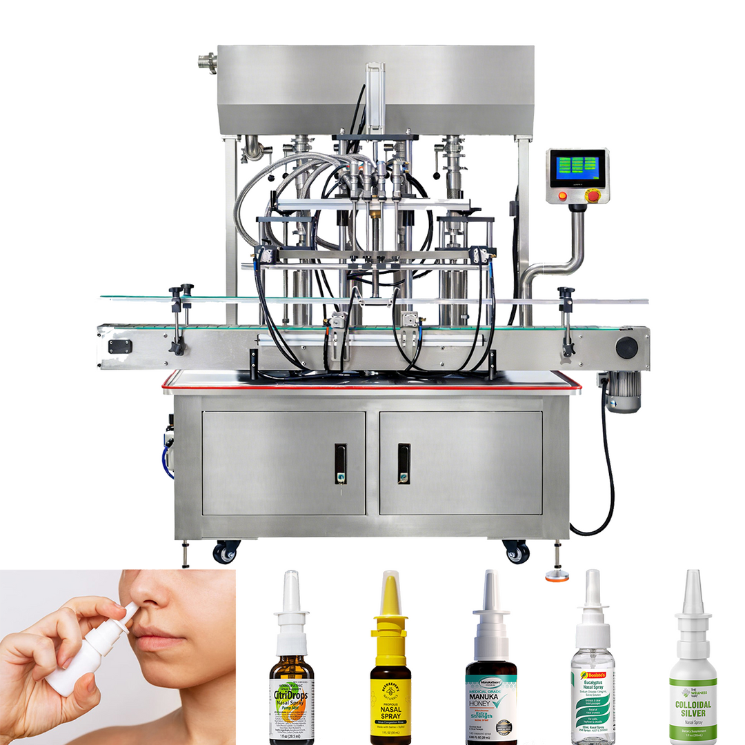 Peristaltic Pump Liquid Filling Machine - Full View | Tranfull
