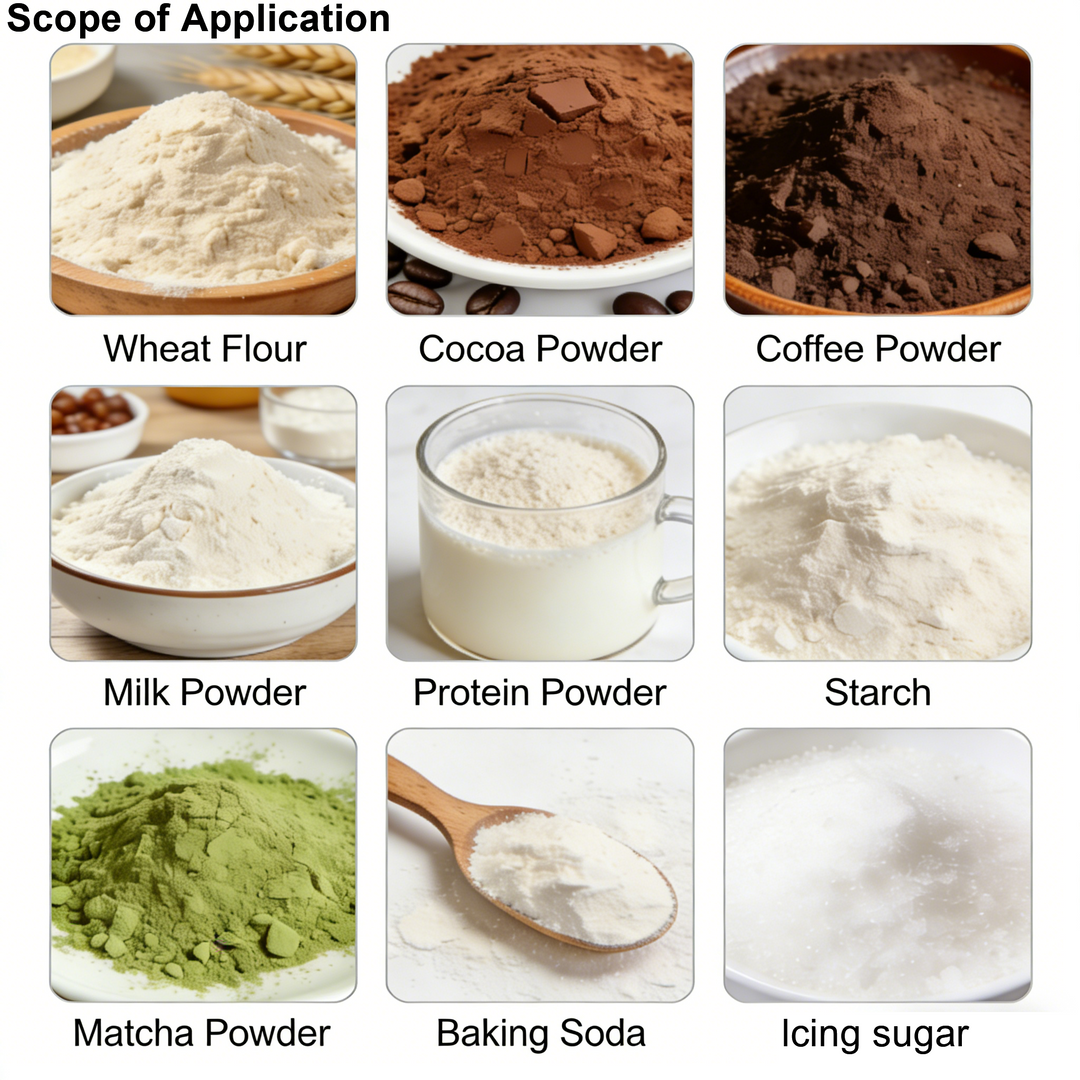 Powder Weighing Filler Applications - Milk Powder Protein Seasoning | Tranfull