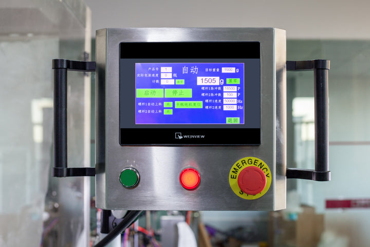 Powder Weighing Filling Machine - Touch Screen Control Panel | Tranfull