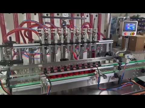 Oil, Shampoo &amp; Cosmetic Piston Type Bottle Filling Machine