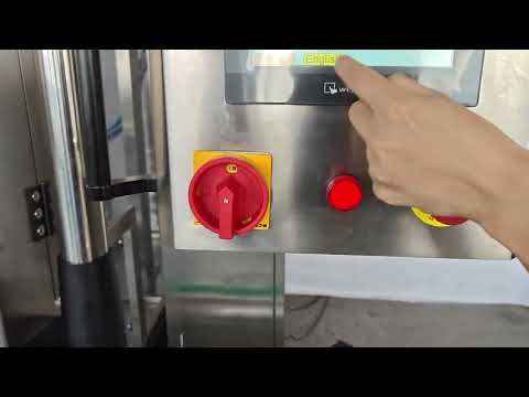 Servo Piston Liquid Filling Machine Running Operation - Tranfull