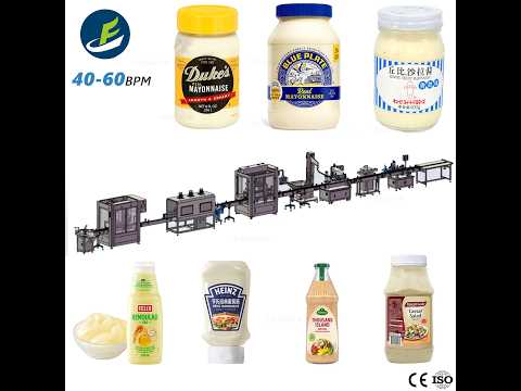 Automatic sauce filling production line video - Tranfull