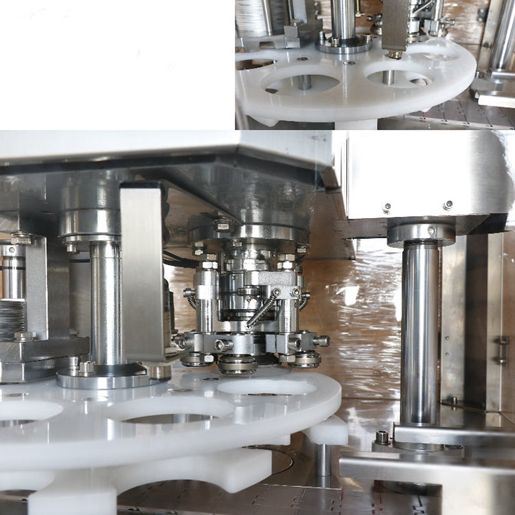 Rotary Can Sealing Machine - Internal Mechanism Detail | Tranfull