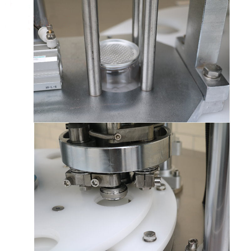 Rotary Can Sealing Machine - Sealing Head Detail | Tranfull