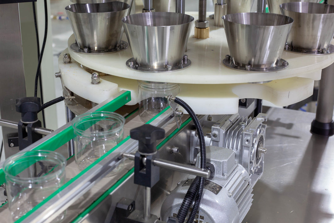 Automatic Rotary Granule Filler - Side View | Tranfull