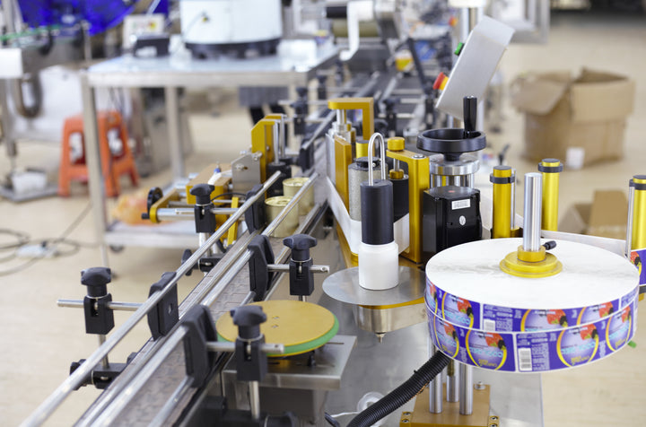 Round Bottle Labeling Machine - Labeling Head Detail | Tranfull
