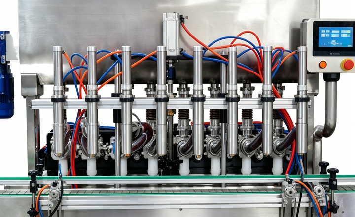 Sauce Jam Filling Machine - Filling Head Detail 1 | Tranfull