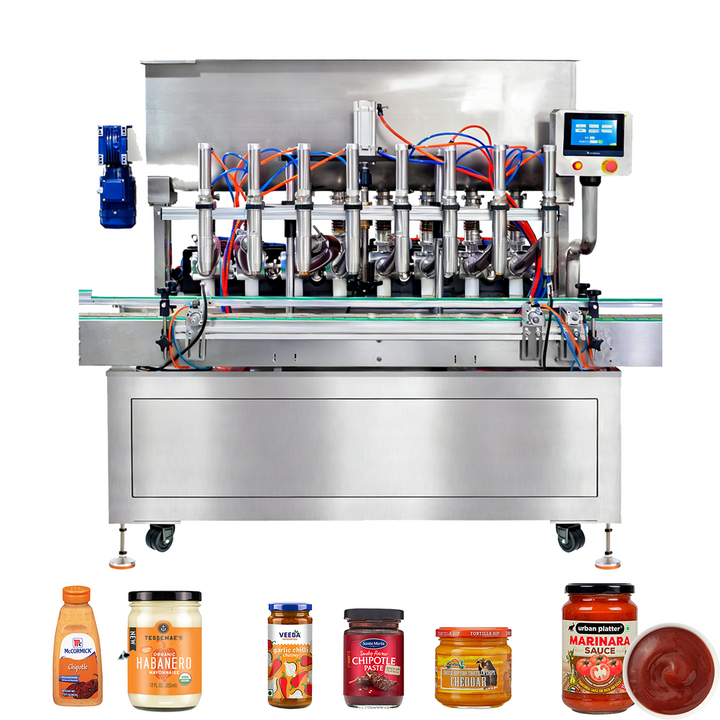 Sauce Jam Paste Automatic Filling Machine - Full View | Tranfull
