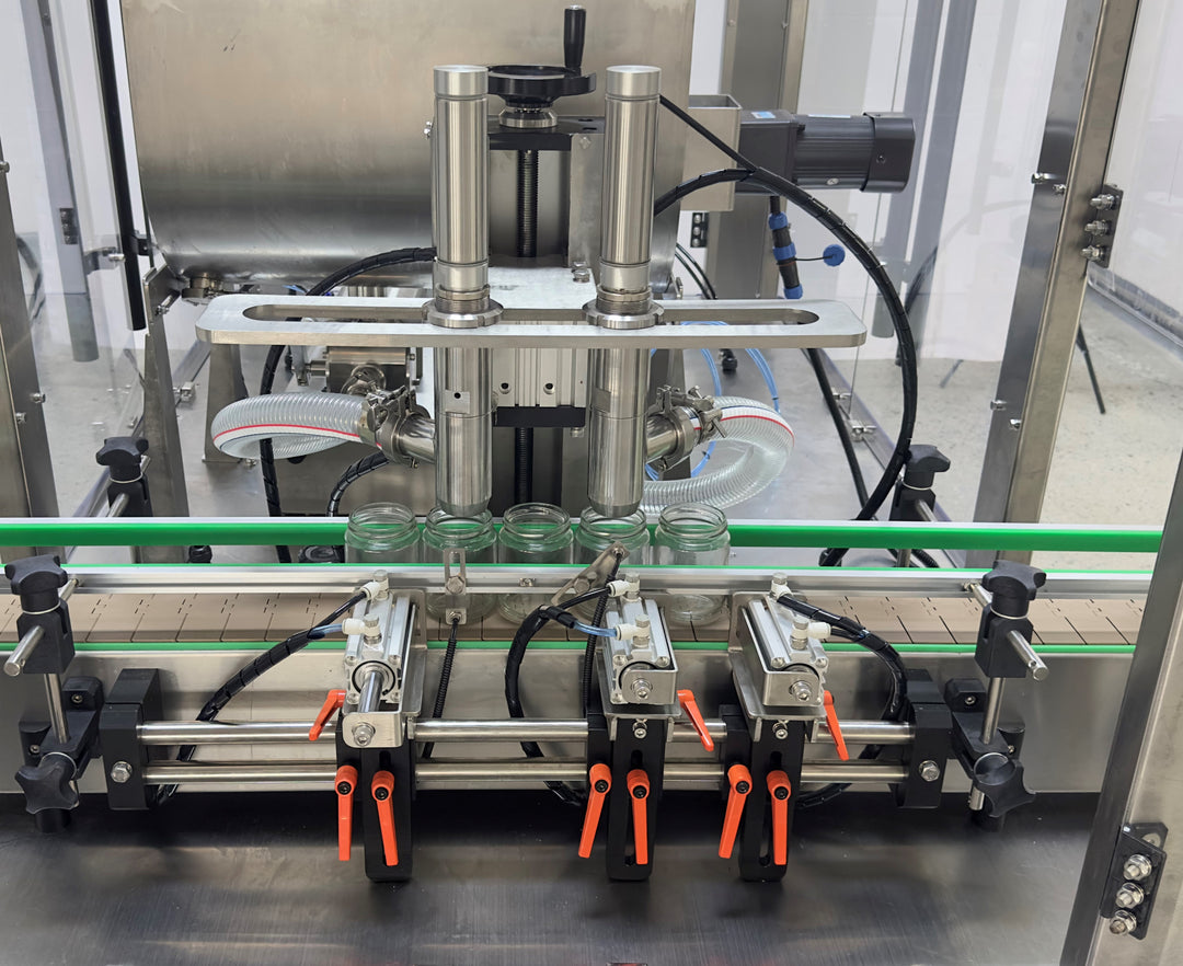 Sauce Jam Paste Filling Machine - Side View | Tranfull