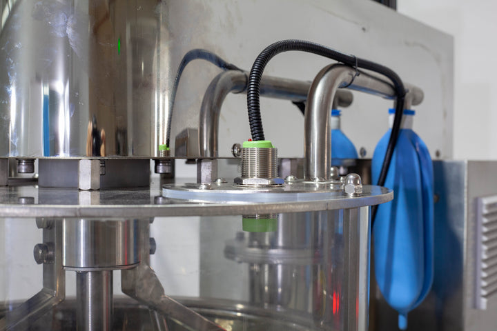 Semi-Automatic Powder Filler - Side View | Tranfull