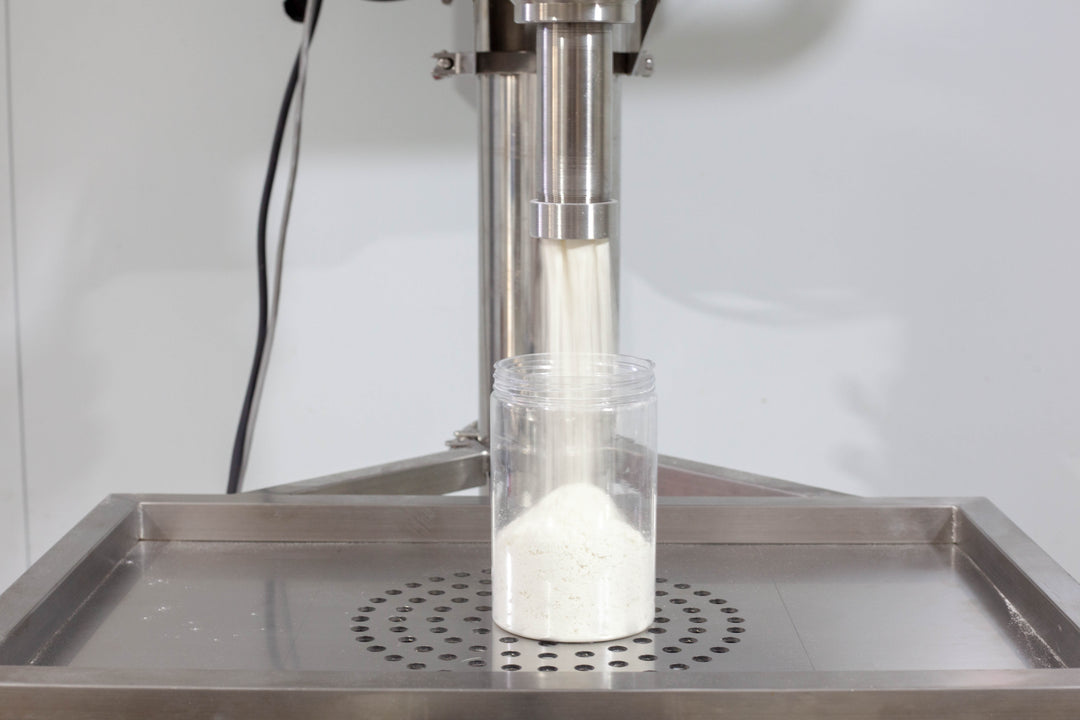 Semi-Automatic Powder Filling Machine - Filling Head Detail | Tranfull