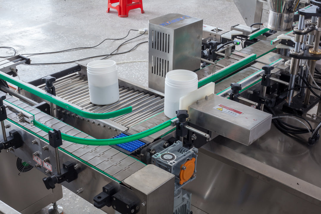 Spice Protein Powder Filling Machine - Conveyor Belt Detail | Tranfull